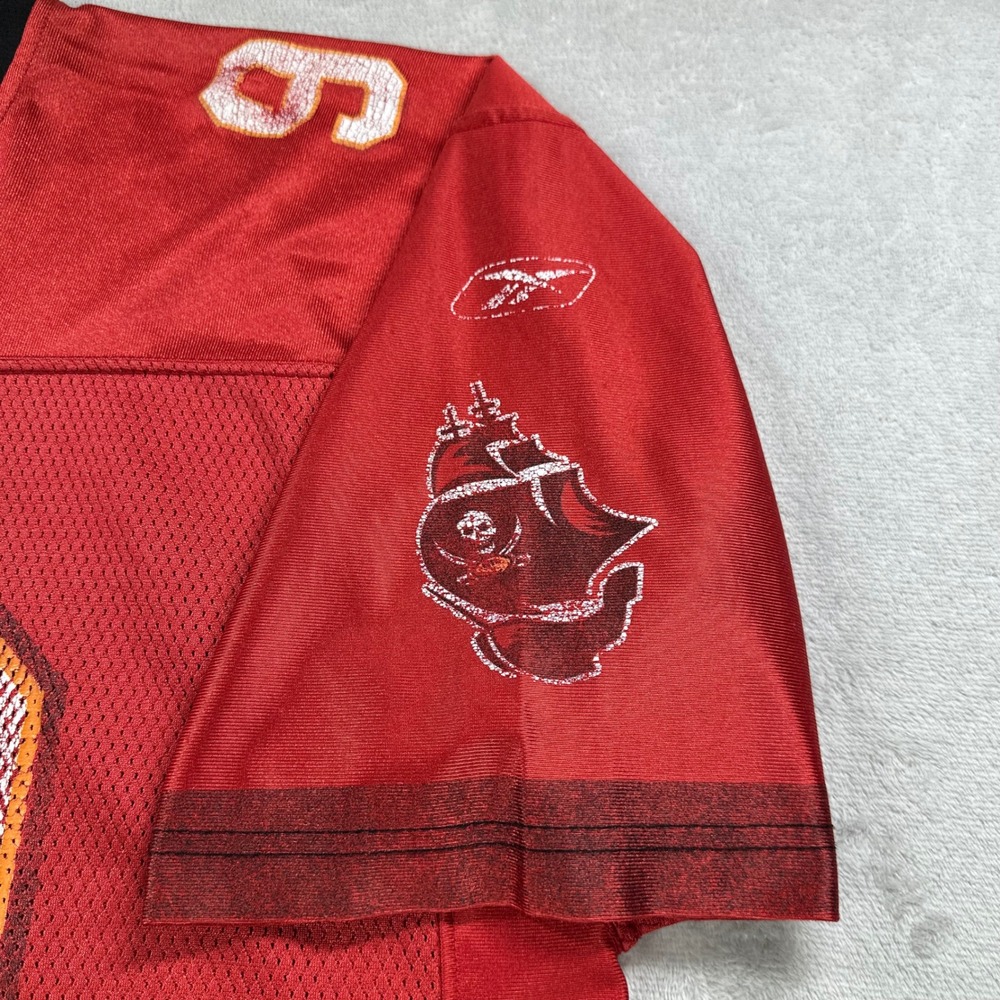 Vintage Tampa Bay Buccaneers Jersey Mens XL Red Warren Sapp #99 NFL Football 00s - Picture 4 of 9